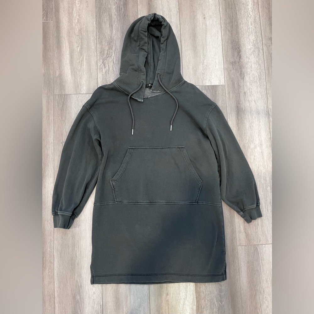 7 For All Mankind Hooded Sweater Dress